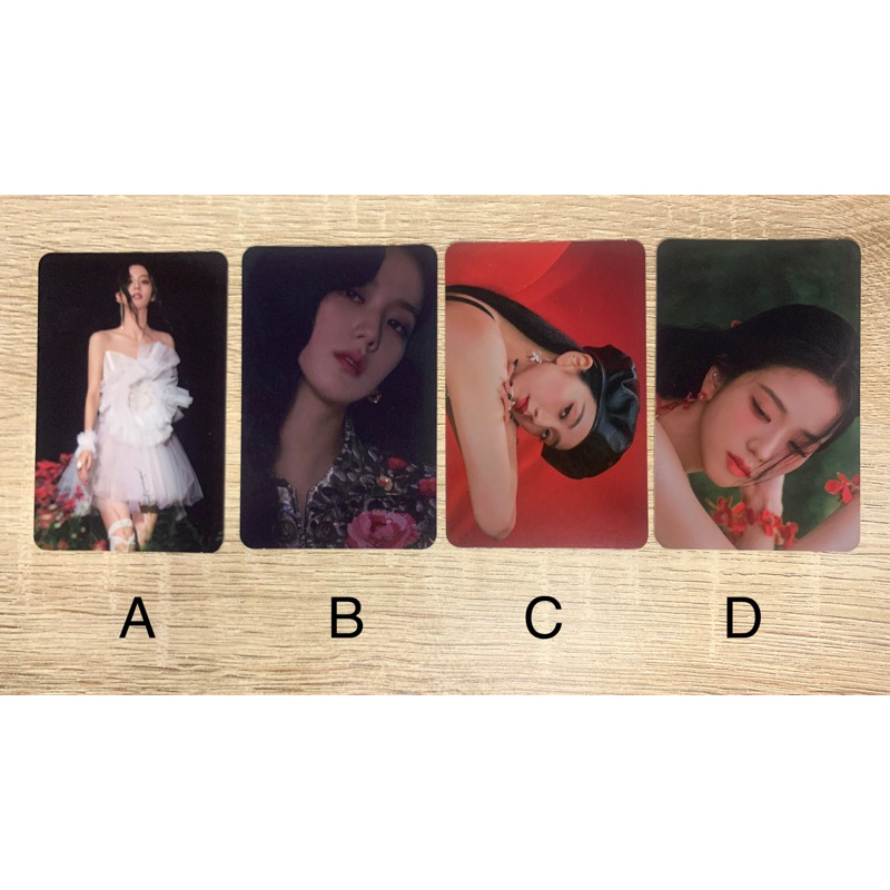 Photocard PC Jisoo - Me (POB KTown4U Red Version)