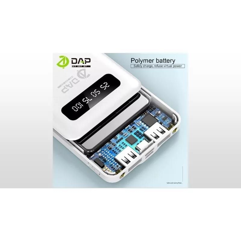 DAP PowerBank 10.000 D-P210 Dual input port