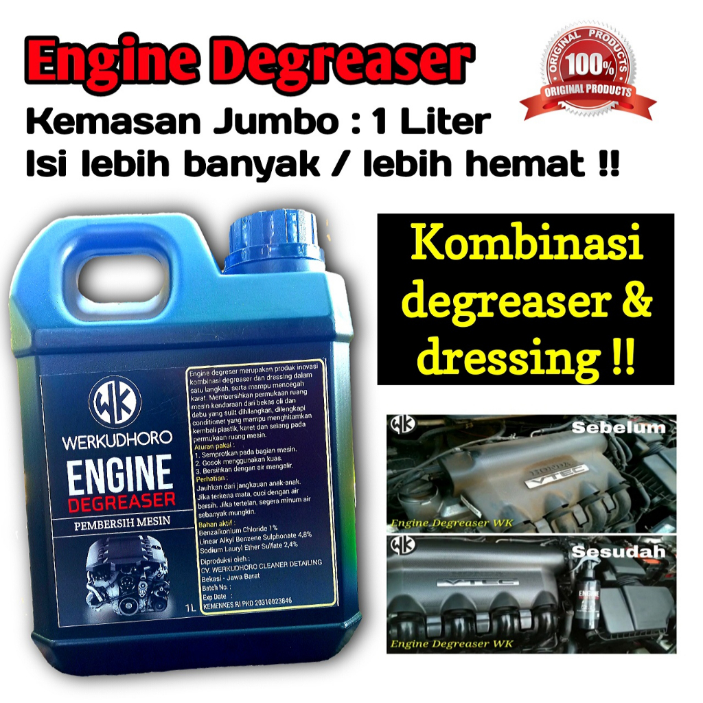 Engine Degreaser 1 liter / Pembersih mesin mobil