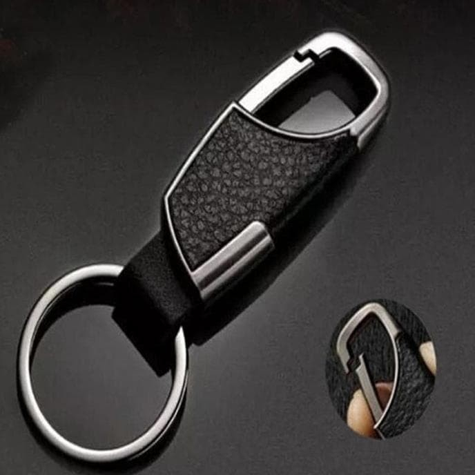 Gantungan Kunci Pinggang Kulit Key Chain Mobil Motor Premium