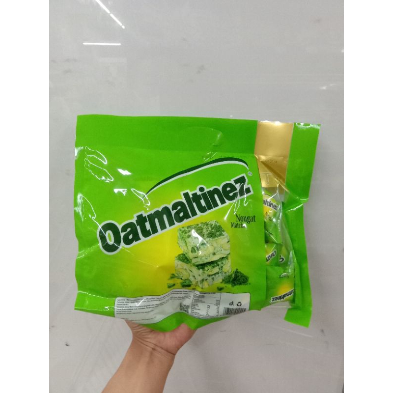 TYL Oatmaltinez Nougat Matcha dan Nougat Seaweed 200gr