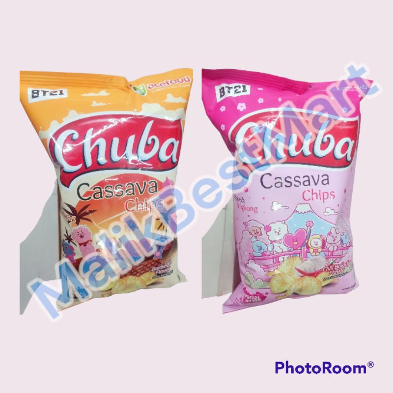 Chuba BT21 | Chuba Cassava Chips BT21 Special Edition 140G