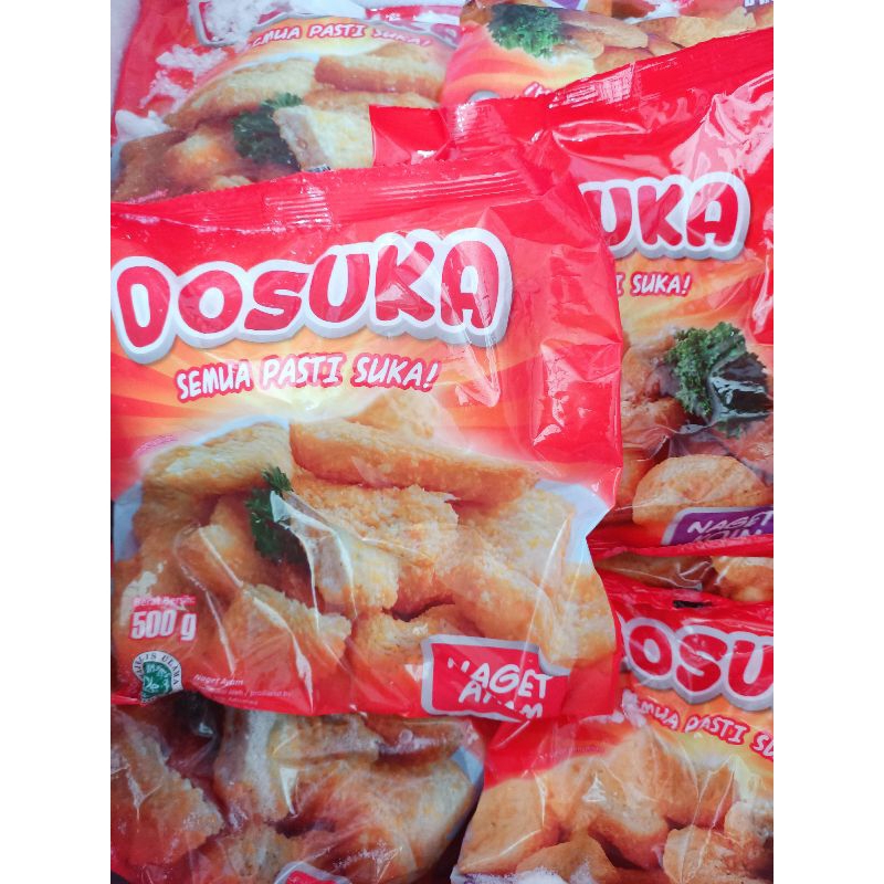 Dosuka nugget 500 gr dan 250 gr frozen food