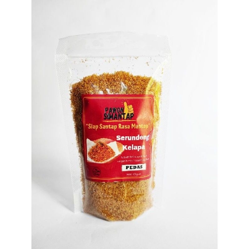 

Serundeng Serundeng Kelapa Pedas Manis Pawon Simantap 100 g