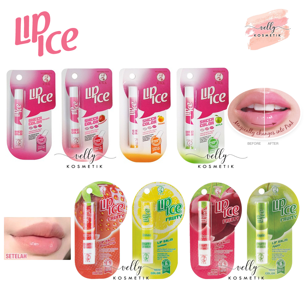 Lip Ice Sheer Color | Fruity | Sport SPF50+ Lip Balm