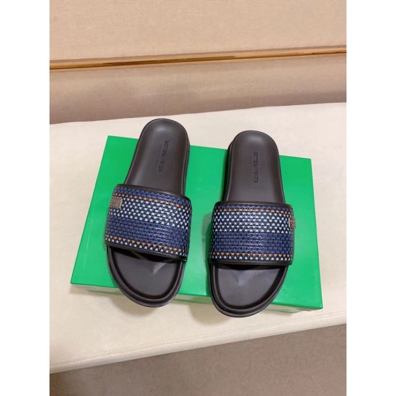 sandal pria slide sendal cowok bov p1shoes selop import anyaman new