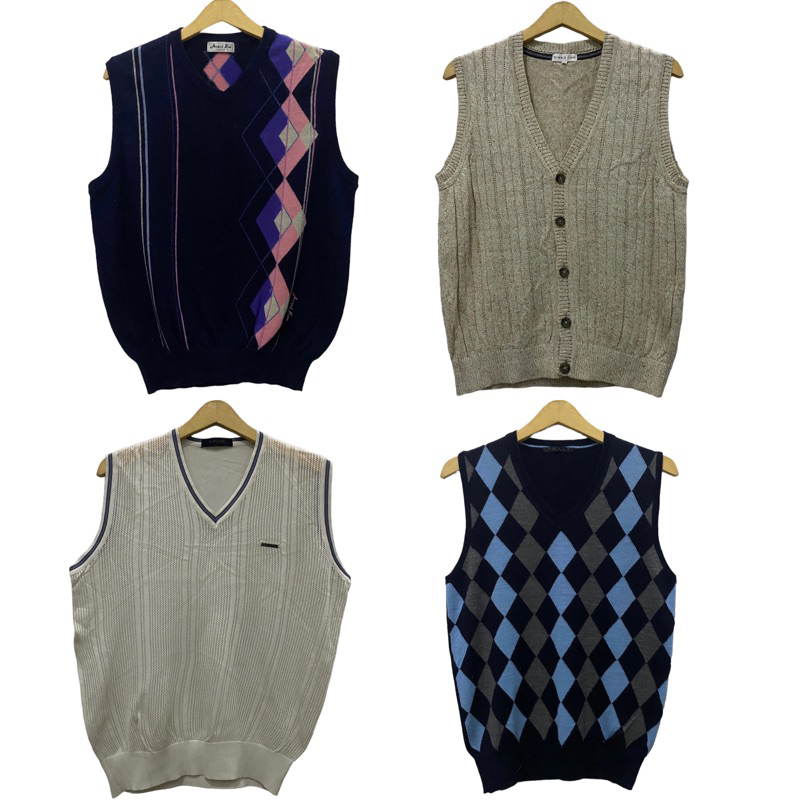 VEST RAJUT UNISEX | KOREAN VEST