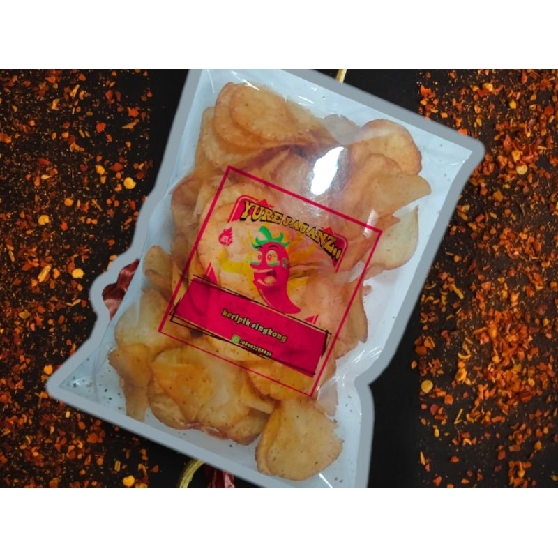 

KERIPIK SINGKON PEDAS GURIH(PEDASNYA BIKIN PENGEN NANGIS!!)