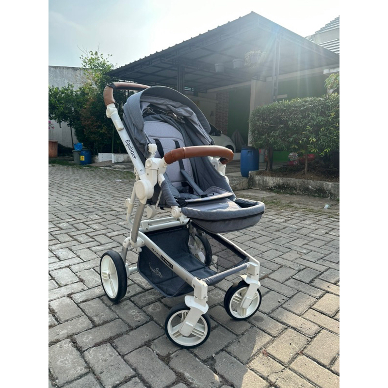 Preloved stroller cocolatte equinox plus