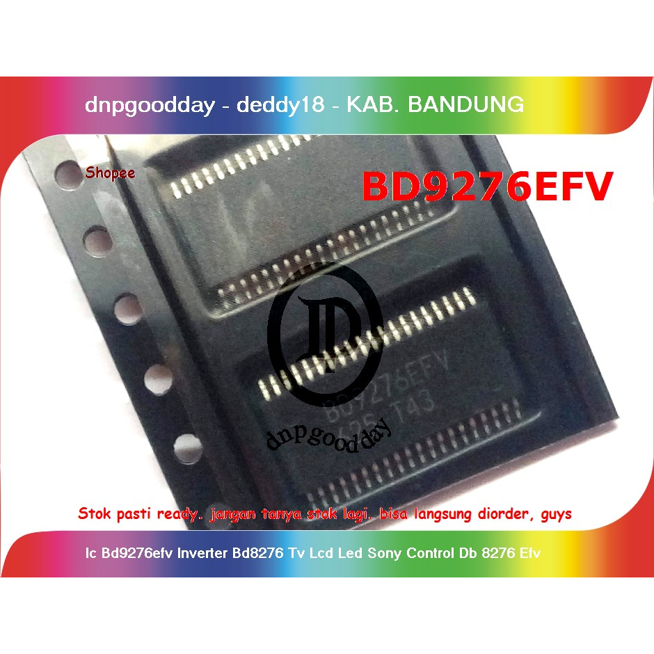 Ic Bd9276efv Inverter Bd8276 Tv Lcd Led Sony Control Db 8276 Efv