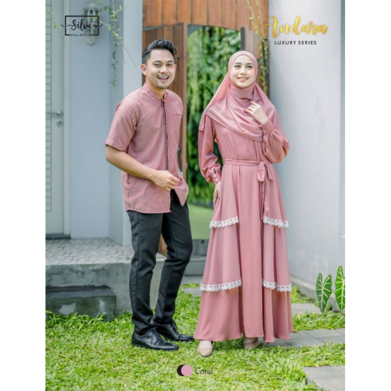 READY COUPLE Sarimbit Andara Luxury Original by Silvi Collection