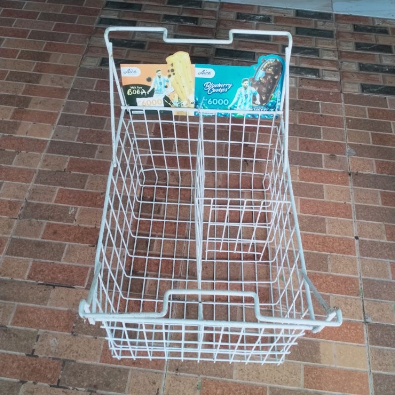 Rak Keranjang Freezer Eskrim Es krim Es Cream / Freezer Box