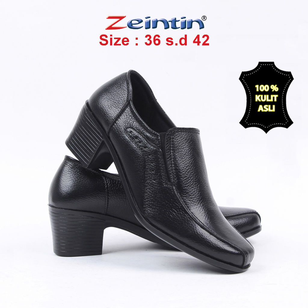 Zeintin - Sepatu Pantofel Wanita Zeintin Sepatu Wanita Kulit Sepatu Formal Kasual BJ