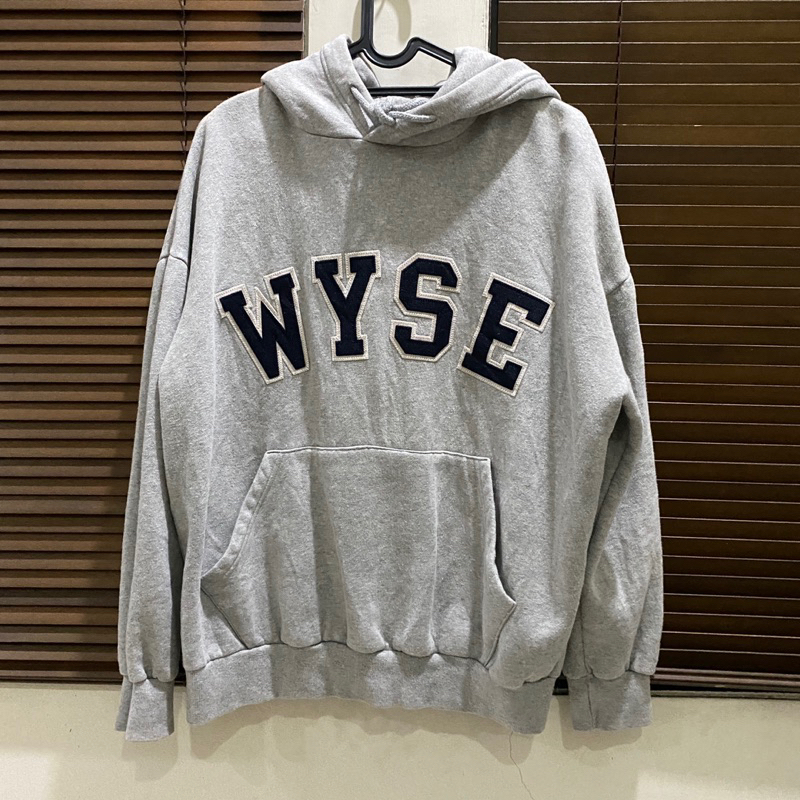 Hoodie WYSE Logo Grey | Ambler Thisisneverthat Vivastudio Mahagrid FCMM Romantic Crown Yeseyesee Jeu