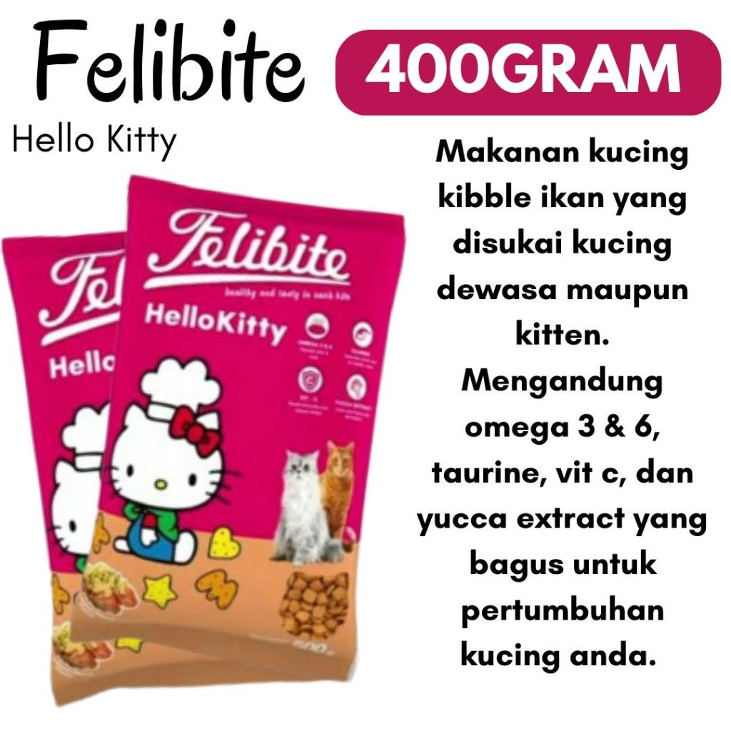 Makanan Kucing Felibite Salmon Mentai Pakan Kucing Kering Dry Cat Food FEZONE