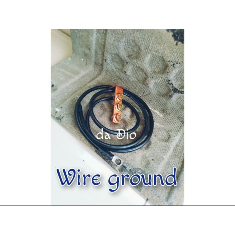 KABEL GROUNDING MOBIL UNIVERSAL KABEL NYAF 6MM 3 TITIK WIRE KIT