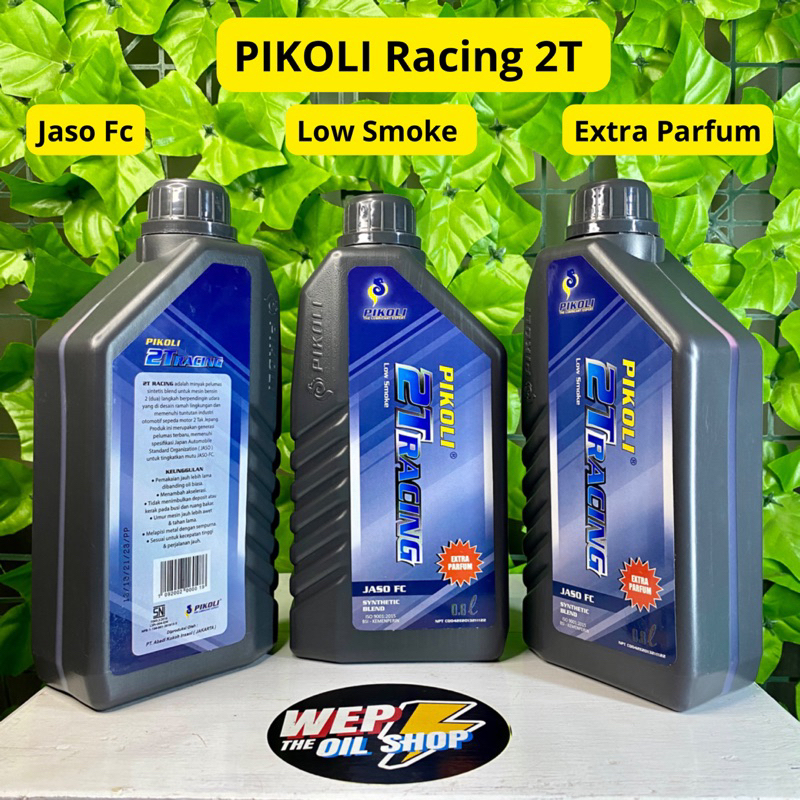 Oli Samping Pikoli 2T Racing Low Smoke Extra Parfum