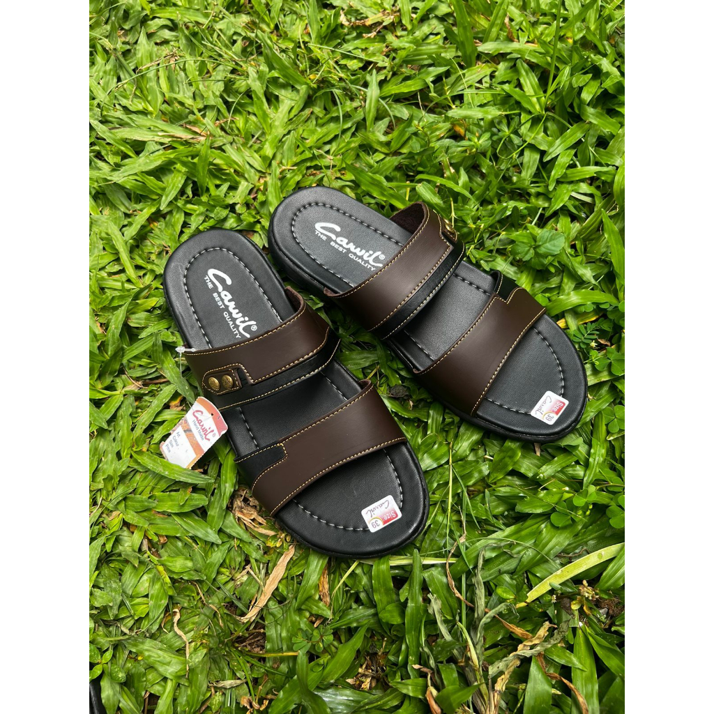 11.11 SALE : SANDAL LAKI SLOP LAKI DEWASA SANDAL PRIA TANPA BOX