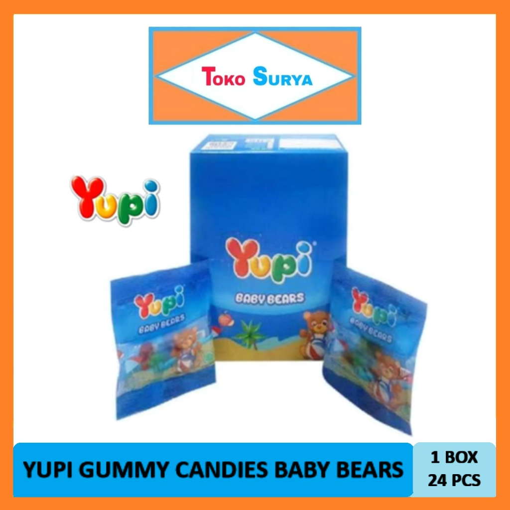 

Yupi Gummy Candies Baby Bears 24 x 6Gr