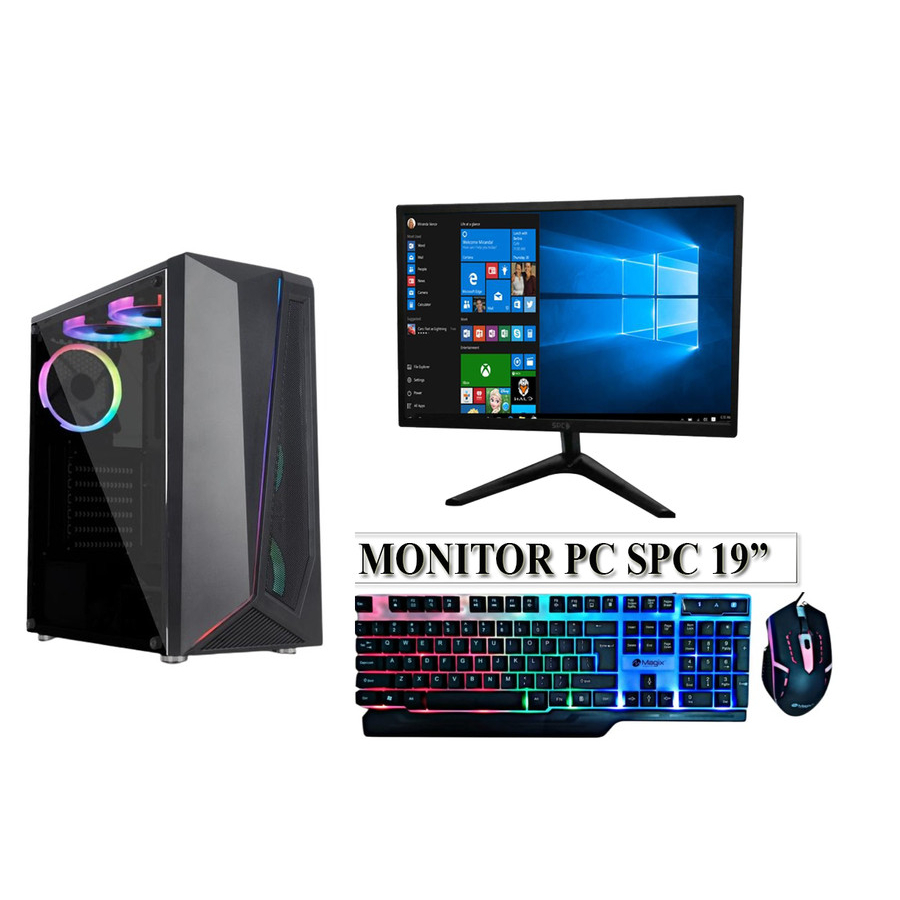 FullSet PC Gaming AMD Ryzen 5 4500 I 16GB I GTX 1650 4GB I SSD