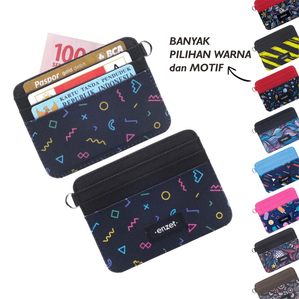 Dompet Kartu Tipis Card Wallet Simple Wallet Pria Wanita