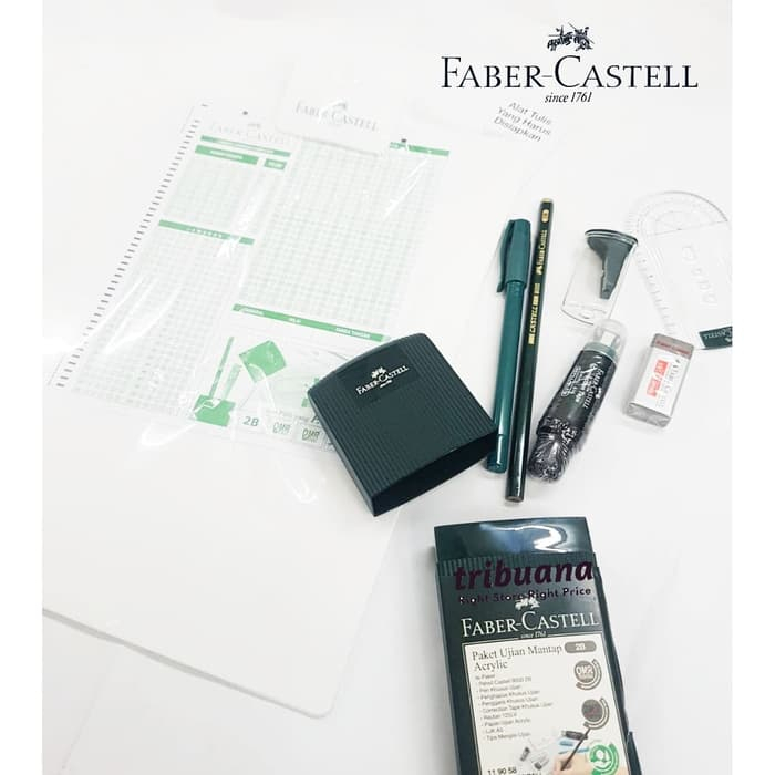 

PAKET UJIAN MANTAP + CLIPBOARD FABER CASTELL 119058