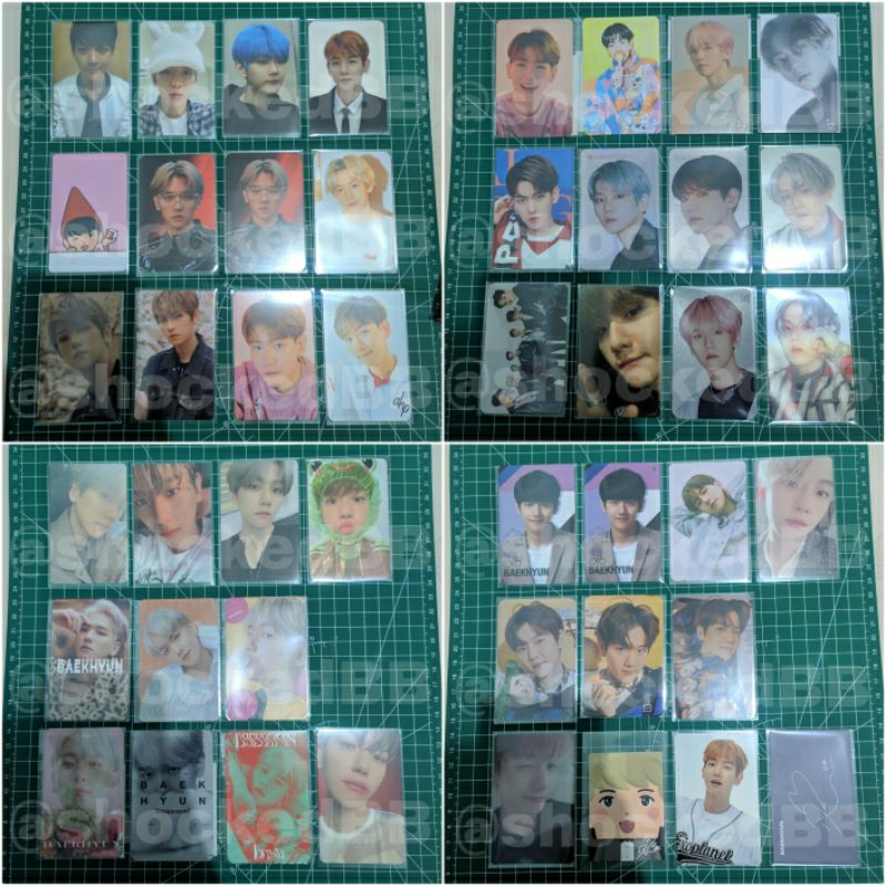 EXO BAEKHYUN PHOTOCARD HD HIGH DEMAND RARE PC MAMA A TICKET HOLDER TIHOL MELODY FAIRY NOTE ACRYLIC P