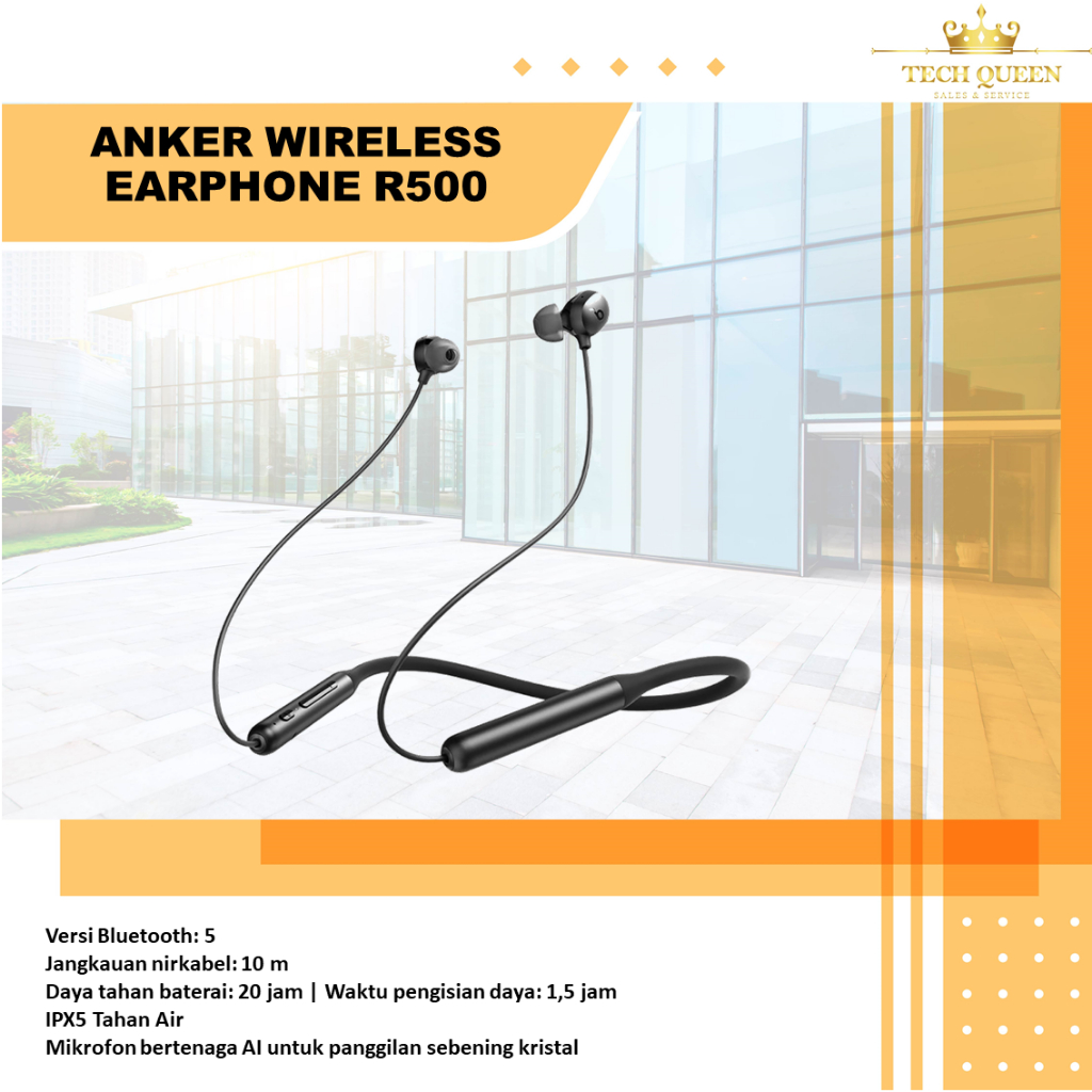 Earphone Bluetooth Soundcore R500 - A3213