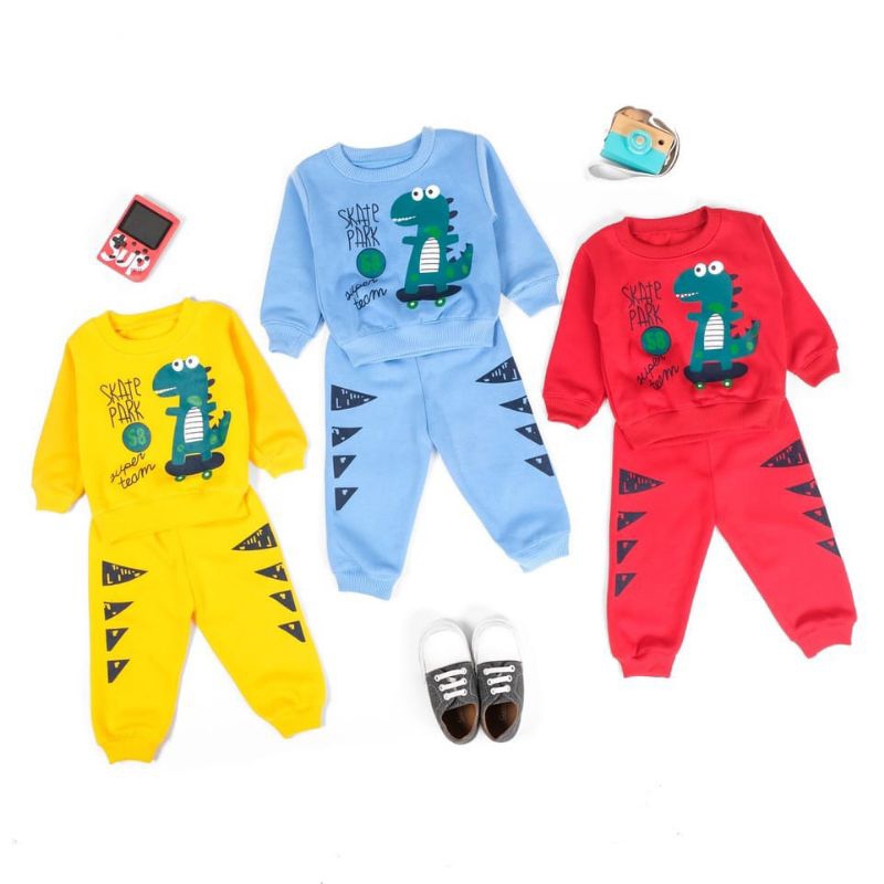 Setelan jogger anak / set sweater anak / jogger set