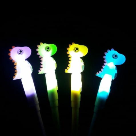 

Unik pen gel lampu dino saurus 12 pcs Murah