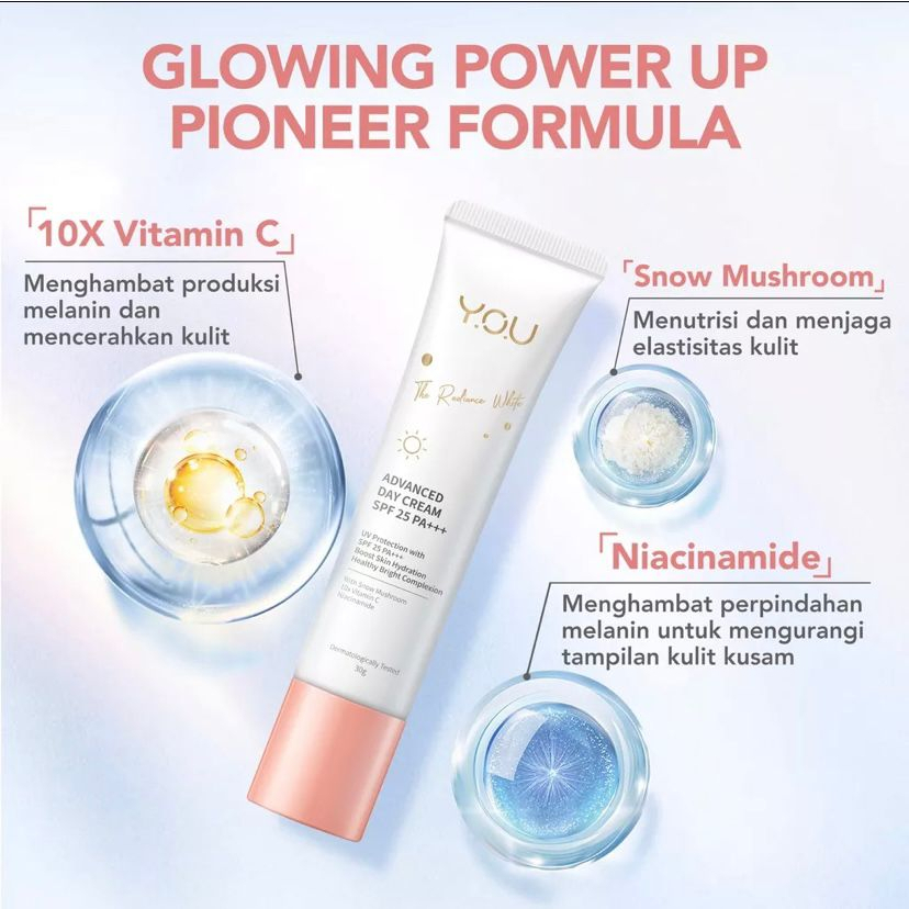 YOU Radiance White Day Cream 30gr