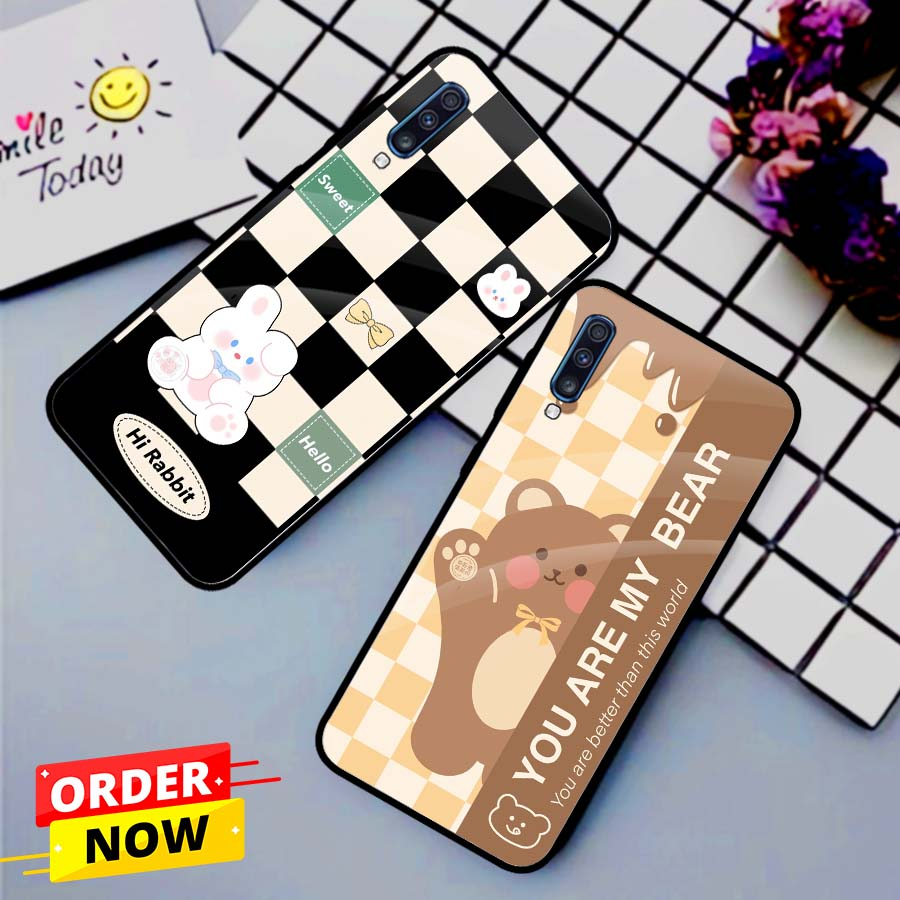 (MT94) Case Kilau Samsung A70 | Casing Hp Samsung | Pelindung Smartphone Seven Case | Kotak - Kotak