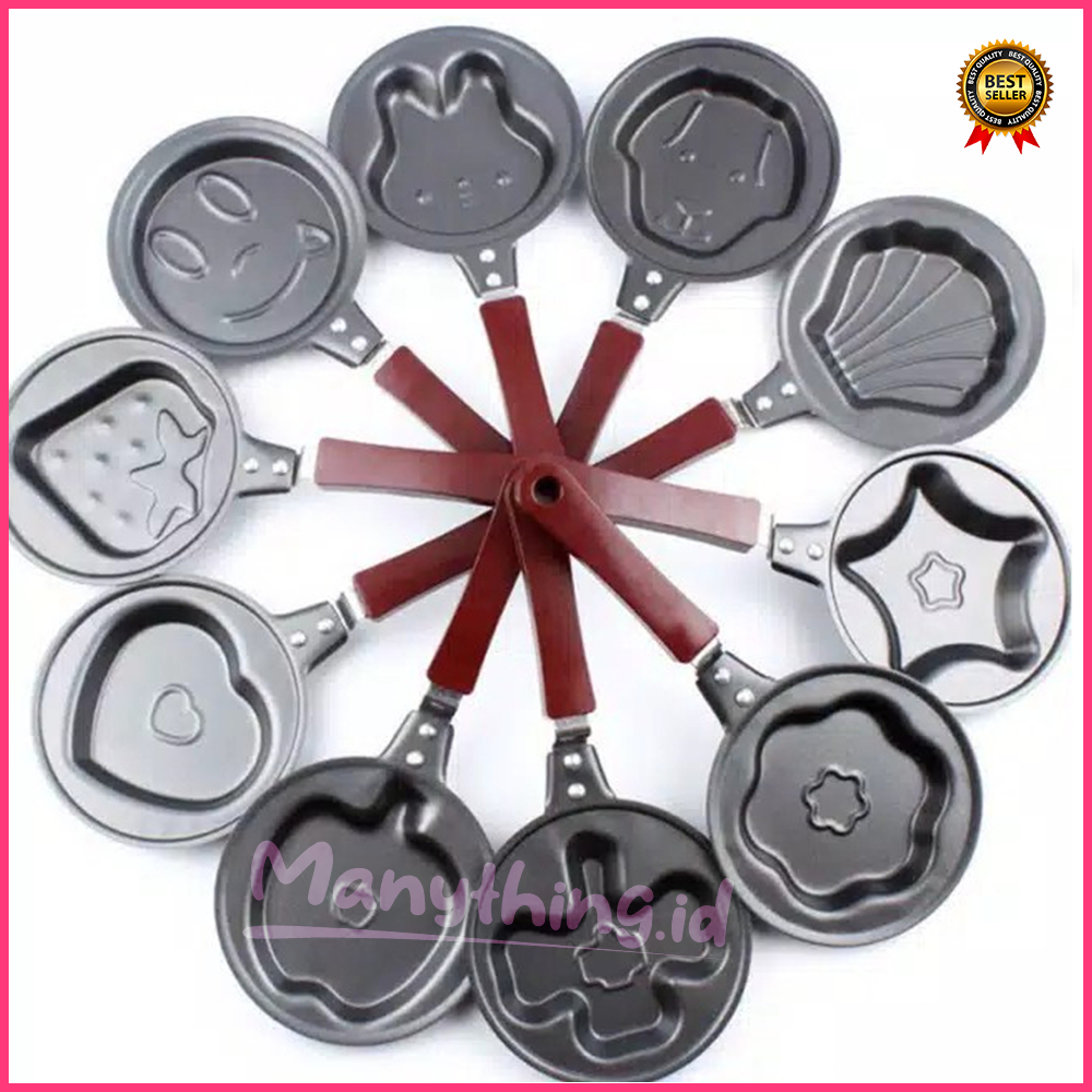 Wajan Panci Kuali Anti Lengket / FRYING PAN MINI / TEFLON MINI / Teflon Mini Non Stick Frying Fry Pan