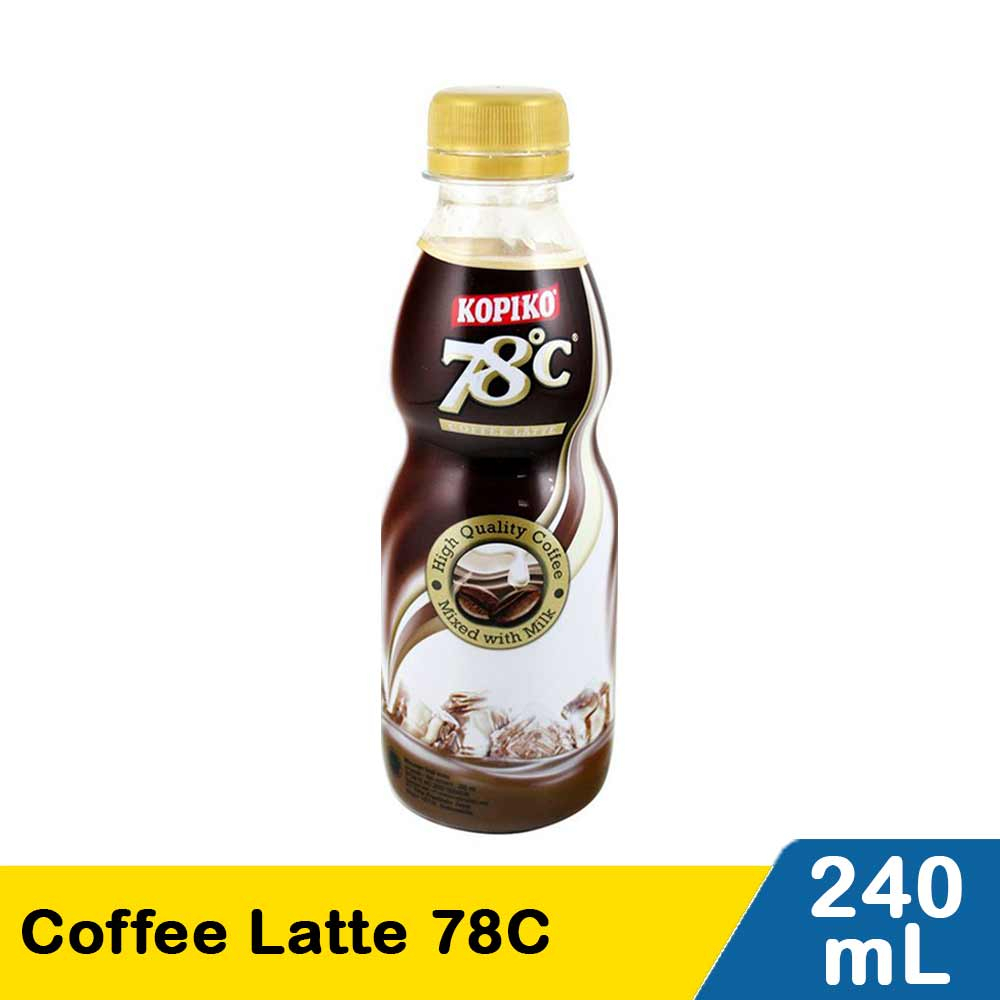 

KOPIKO 78C COFFEE LATTE 240 ML KHUSUS INSTAN DAN SAME DAY