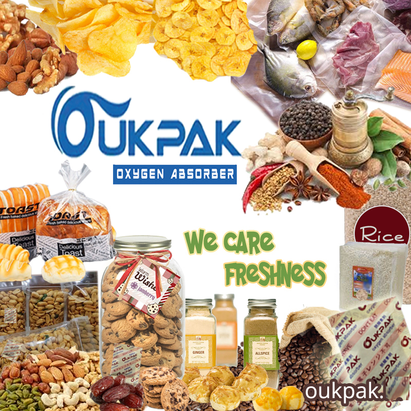 

Oxygen Absorber OUKPAK 30cc Pengawet makanan Oksigen Halal