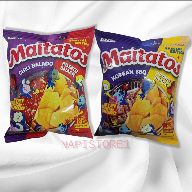 Maitatos X BT21 Potato Snack limited editions 70g