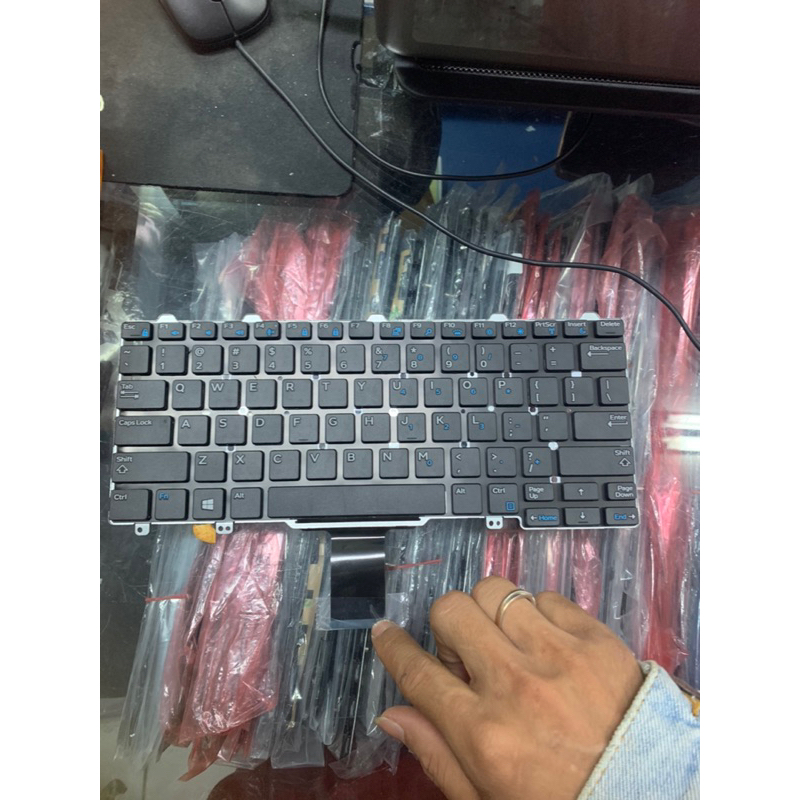 Keyboard Dell Latitude E5250 E7270 E5270 E7250 12-9250 12-7275 11-3150 NO BACKLIGHT DAN BACKLIGHT