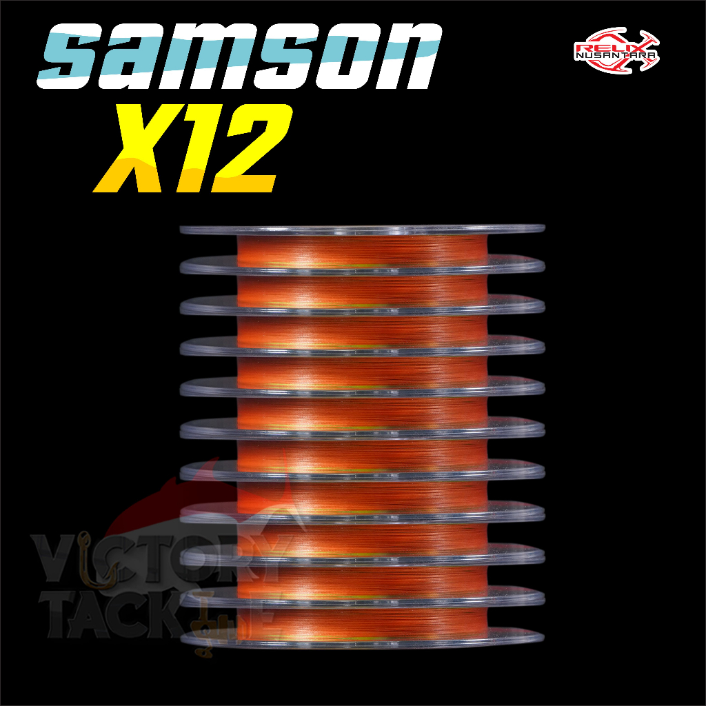 RELIX NUSANTARA SAMSON X12 CONNECTING 100 METER | SENAR PANCING BENANG PE