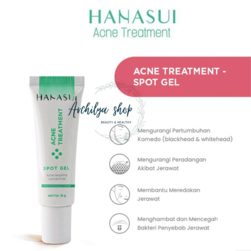 Hanasui Treatment Acne Spot Gel 15 gr