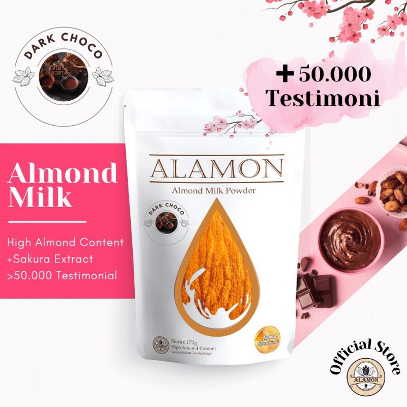 

ALAMON - SUSU ALMOND PELANCAR ASI - NUTRISI IBU MENYUSUI ASI BOOSTER ALMOND MILK