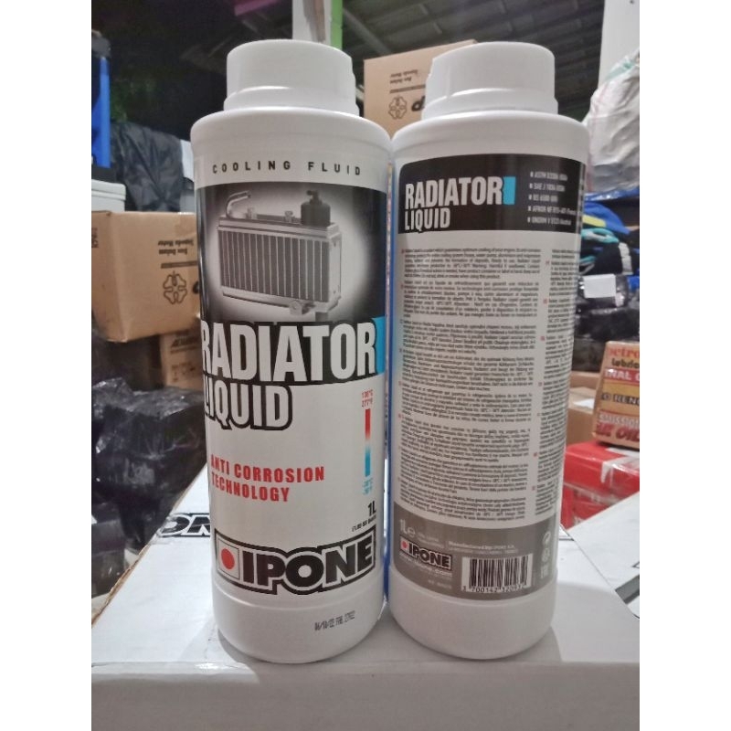 Air radiator IPONE 1 Liter untuk semua motor (100% Original)