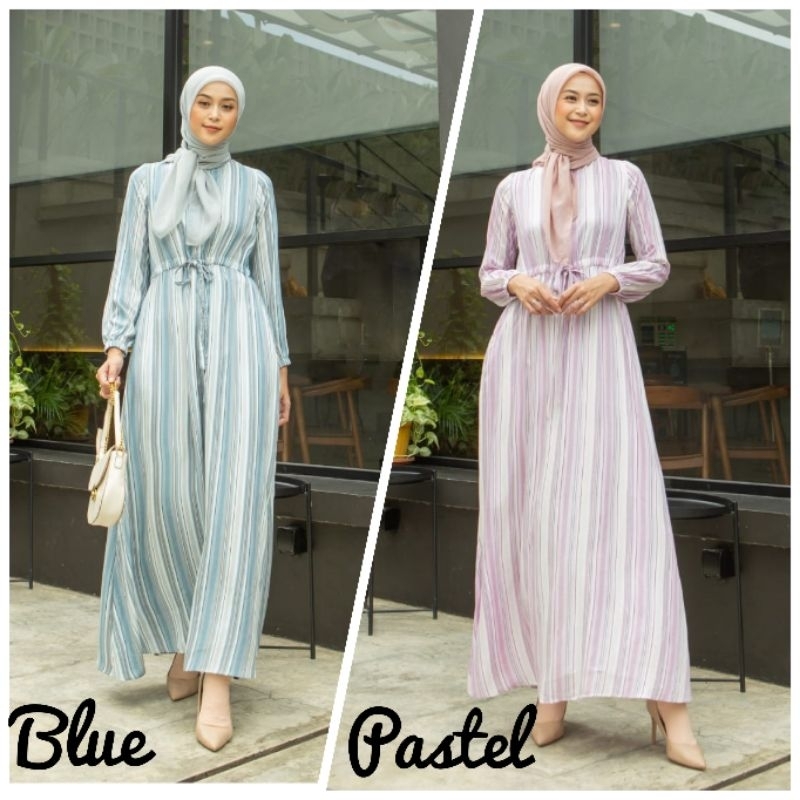 Le Khari ORIGINAL - Amira Dress - Gamis Busui - Gamis Rayon viscose - Homedress