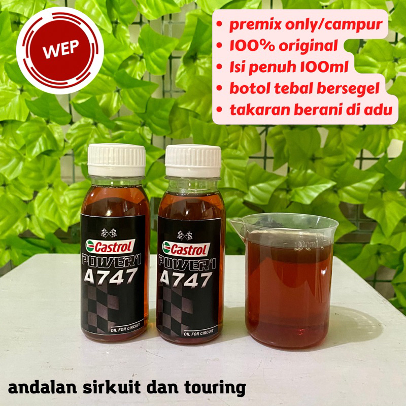 Oli Samping Racing A-7-4–7 Original Kemas Ulang 100ml