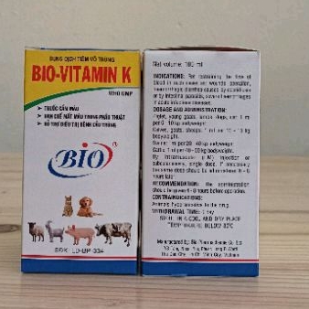 Bio-Vitamin K bio vitamin k3 penghenti luka hewan