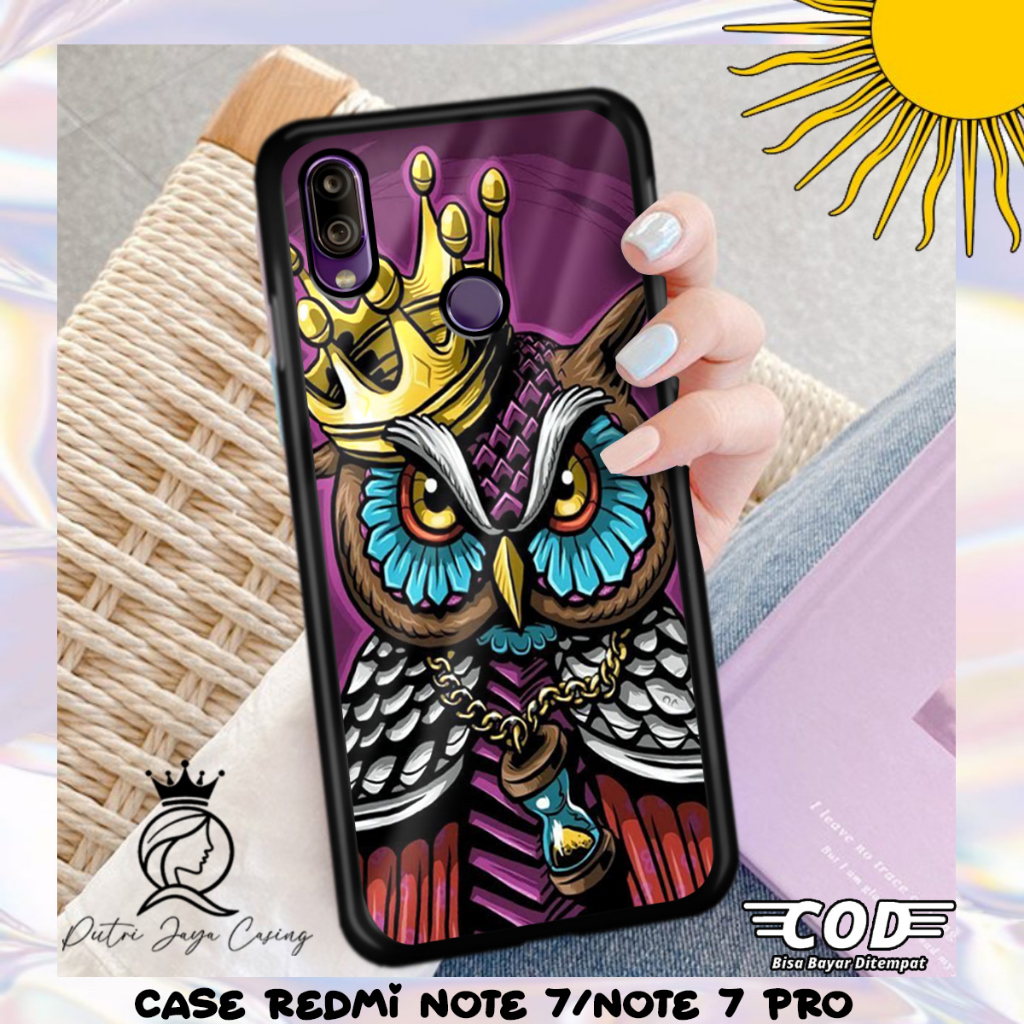 Case Hp REDMI NOTE 7 Motif GMBRGRAFTZOMB Casing Hardcase Xiomi Softcase Estetik Premium Aksesosris P