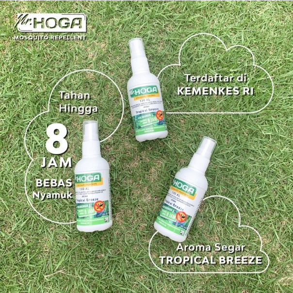 Mr HOGA Mosquito Repellent Spray - Spray Anti Nyamuk 80ml