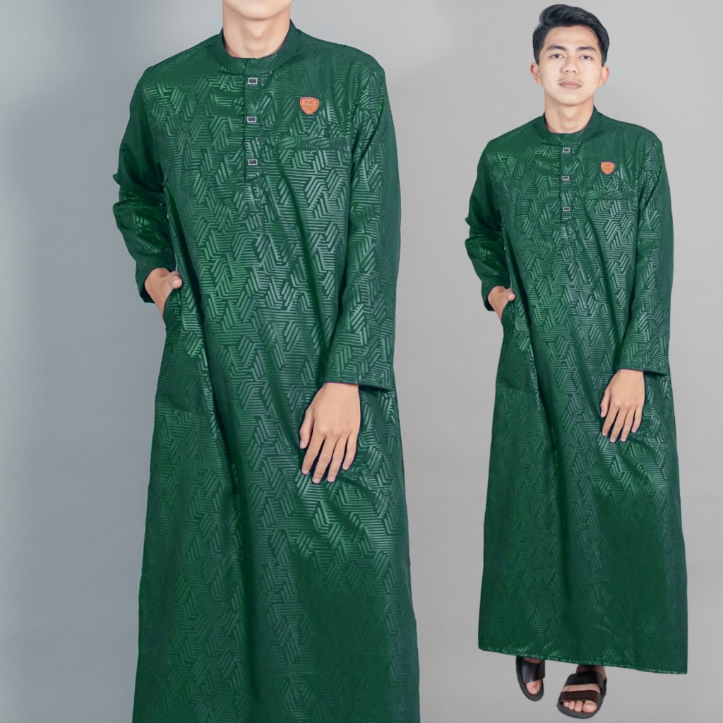 AL HURUMAT JUBAH  ORI EMBOS PRIA/gamis laki laki/busana muslim/jubah koko katun/baju kurta jubah