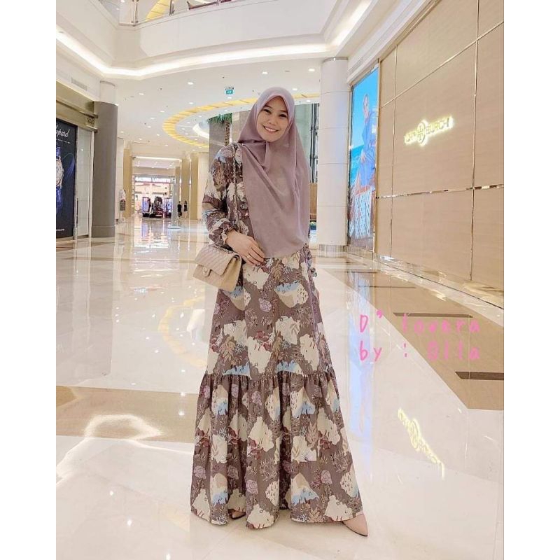 Gamis Dewasa Dress Maudy D'lovera Ori