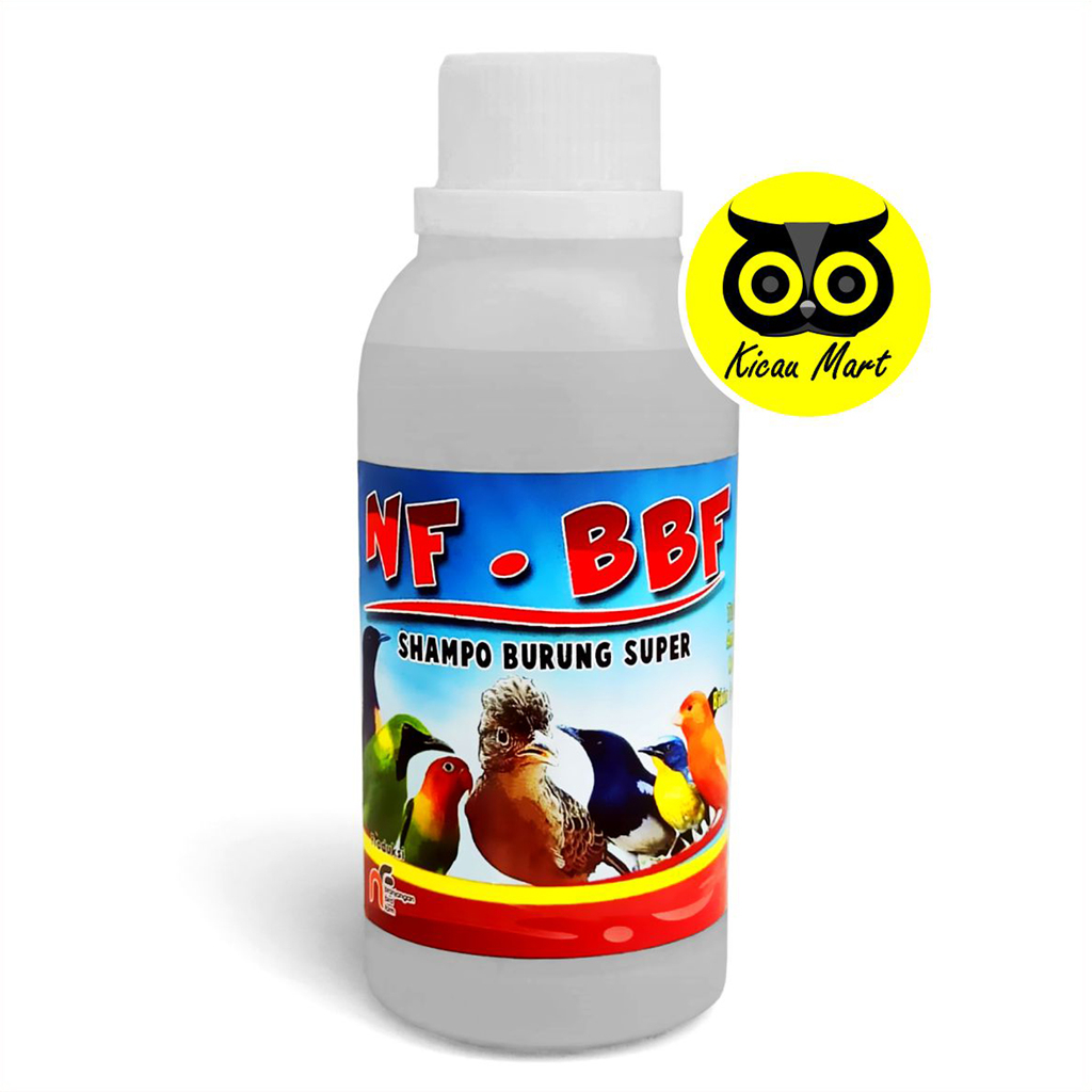 SHAMPO SUPER NF – BBF SAMPO MANDI BURUNG KENARI MURAI LOVEIRD OBAT PEMBASMI KUTU JAMUR KUTUAN SBRSBN