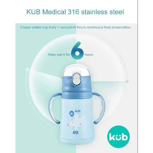 KUB Insulation Sippy Cup (280ml)